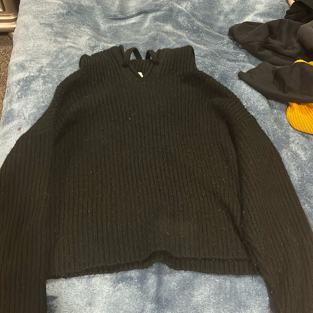 cropped sweater